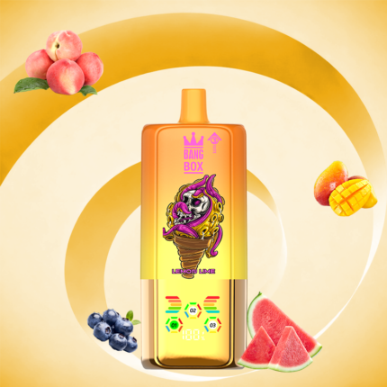 BANG BOX 80000 Puffs 3 in1 Flavor Disposable Vape - Lemon lime+Mango peach watermelon+Blueberry ice
