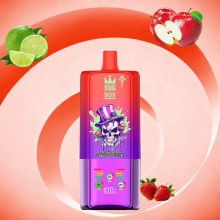 BANG BOX 80000 Puffs 3 in1 Flavor Disposable Vape - Strawberry Vanilla Cola & Sour Apple Raspberry & Lemon Lime