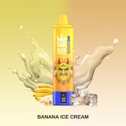 BANG BOX 20000 Puffs Double Flavor Disposable Vape - Banana Ice