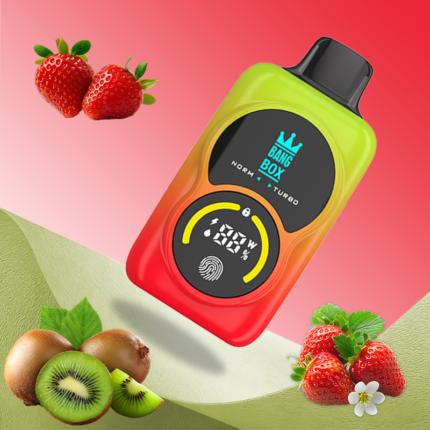 Strawberry kiwi-BANG BOX 35000 Puffs Disposable Vape