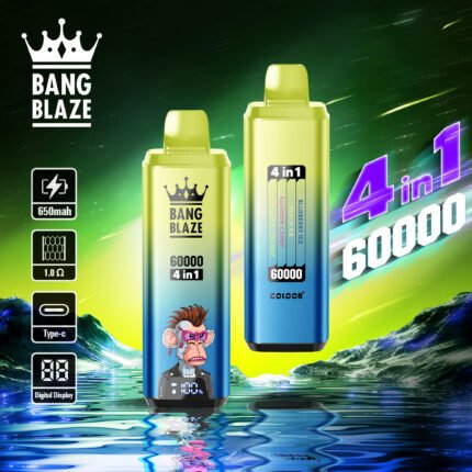 blueberry ice/peach ice/rainbow candy/lemon sour-BANGBLAZE 60k